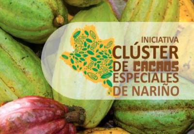 Póster de la iniciativa clúster de cacaos especiales